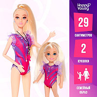 Кукла-модель «Ксения. Чемпионат по гимнастике», шарнирная