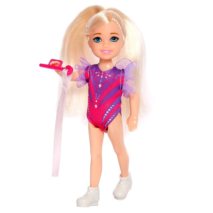 Кукла-модель «Ксения. Чемпионат по гимнастике», шарнирная - фото 8 - id-p220205114