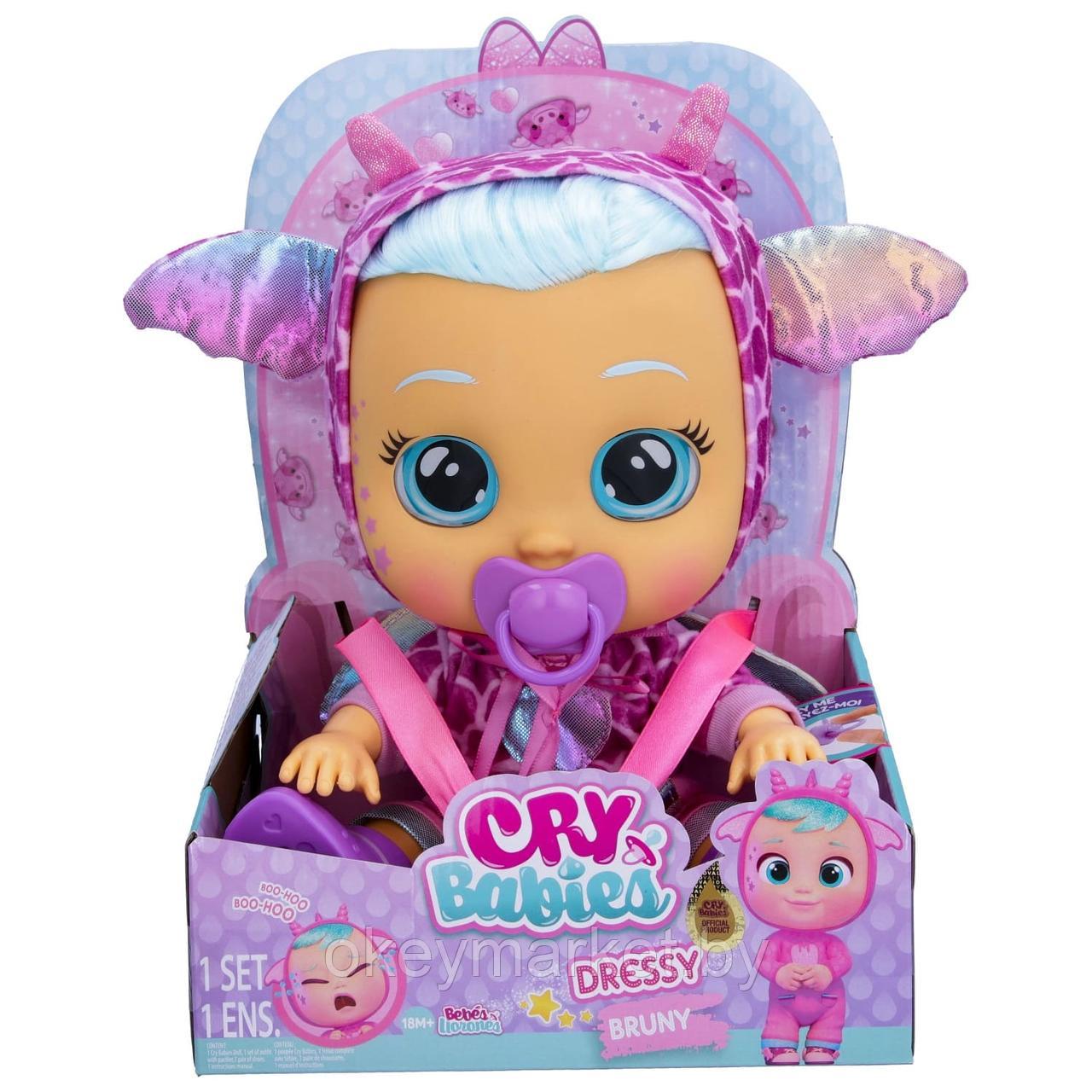 Кукла пупс Cry Babies Dressy Fantasy Бруни IMC Toys 04095