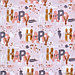 Бумага упаковочная глянцевая двухсторонняя «С днем рождения»,  50 х 70 см, фото 2
