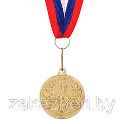 Медаль тематическая «Музыка», золото, d=4 см