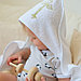 Полотенце крестильное с вышивкой 100% хлопок, 75 х 75 см, фото 3