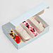 Коробка для эклеров с вкладышами «Фиалки» - (вкладыш - 4 шт) 20 х 15 х 5 см, фото 7