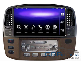 Штатная магнитола Carmedia Toyota Land Cruiser 100 с 2002г.в. по 2008г.в Andriod 11