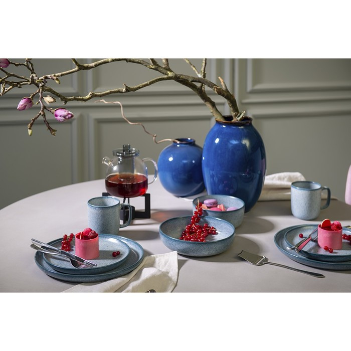 Набор тарелок blueberry, D21,5 см, синие, 2 шт. - фото 2 - id-p220205895
