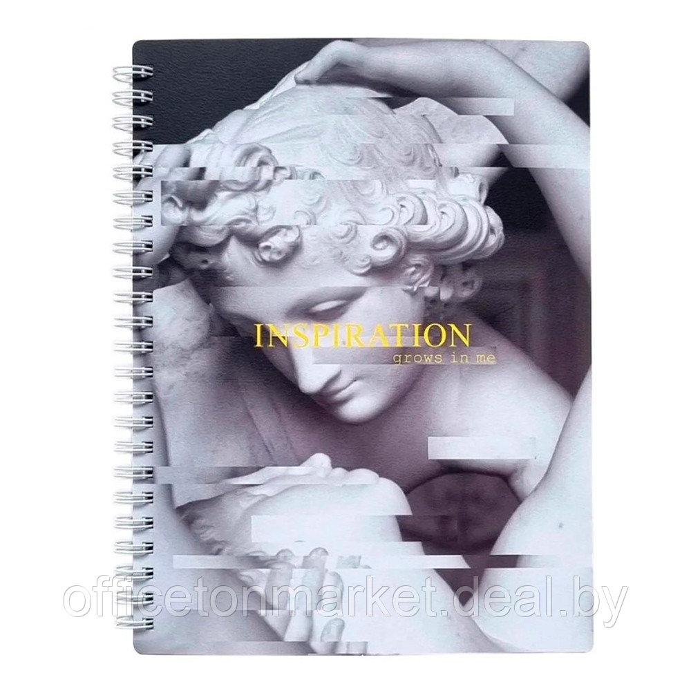 Тетрадь "Inspiration", А5, 96 листов, клетка, разноцветный - фото 1 - id-p219823607