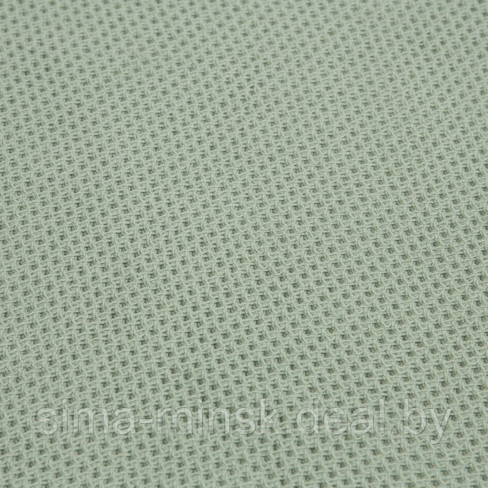 Полотенце для рук вафельное цвета шалфея Essential, размер 50х90 см - фото 4 - id-p220209955