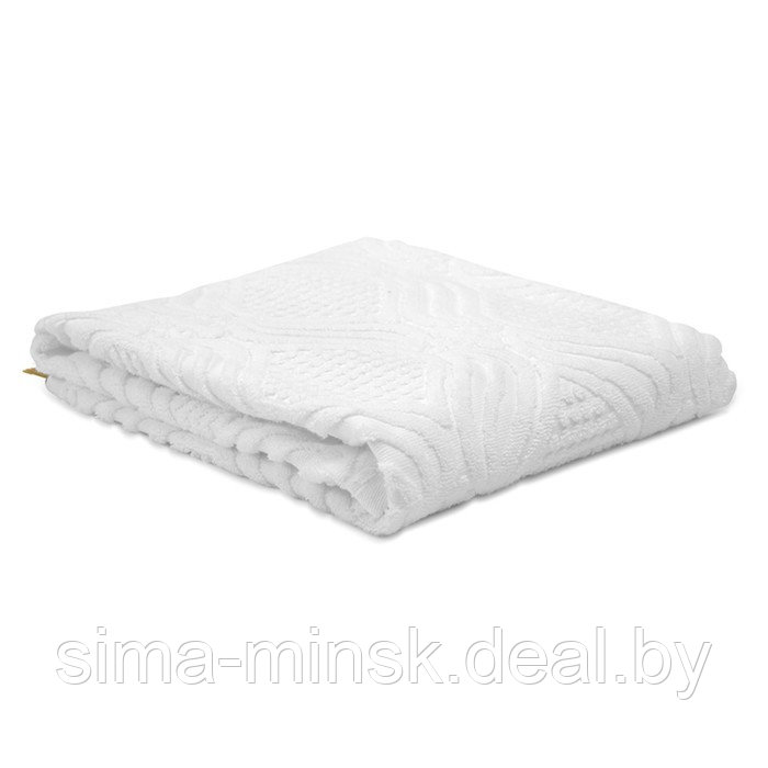 Полотенце для рук белое, с кисточками цвета карри Essential, размер 50х90 см - фото 2 - id-p220209960