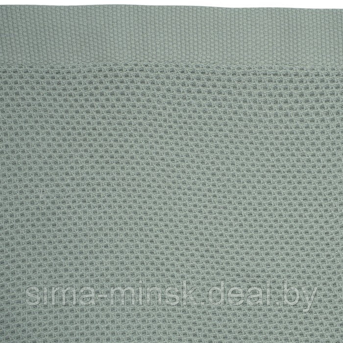 Полотенце банное вафельное цвета шалфея Essential, размер 70х140 см - фото 5 - id-p220209978