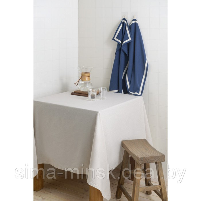Набор из двух кухонных полотенец саржевого плетения темно-синего цвета Essential, размер 50х70 102 - фото 7 - id-p220209994