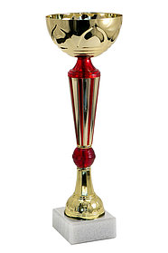 Кубок  "Марокко" на мраморной подставке , высота 32 см, чаша 12 см арт. 116-320-120
