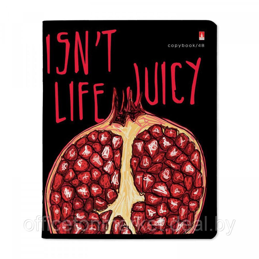 Тетрадь "Juicy life", А5, 48 листов, клетка, ассорти - фото 2 - id-p220082116