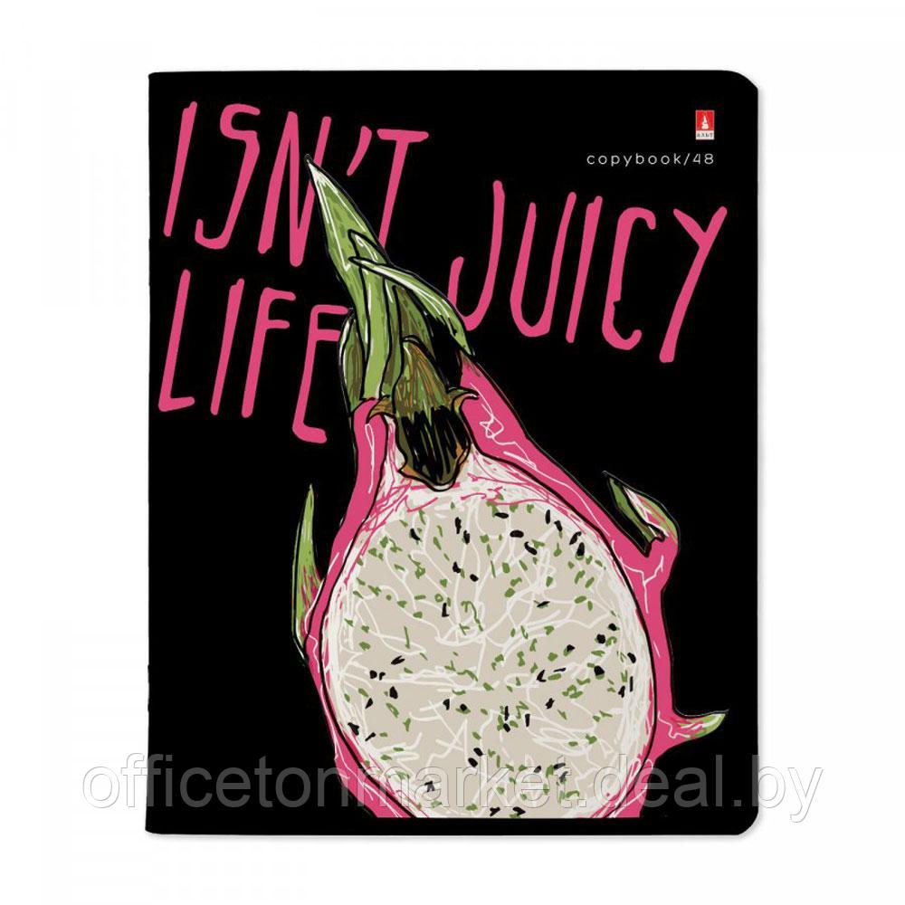 Тетрадь "Juicy life", А5, 48 листов, клетка, ассорти - фото 3 - id-p220082116