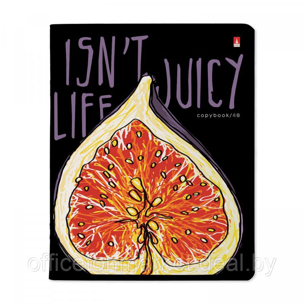 Тетрадь "Juicy life", А5, 48 листов, клетка, ассорти - фото 5 - id-p220082116