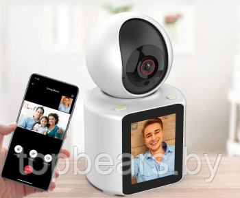 Умная IP-Камера Wi-Fi 2.4.G Video Calling Smart Camera 3мп, (день/ночь, датчик движения, PTZ, видеоняня с - фото 1 - id-p220211311