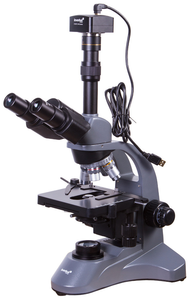 Микроскоп цифровой Levenhuk D740T, 5,1 Мпикс, тринокулярный - фото 1 - id-p106004038
