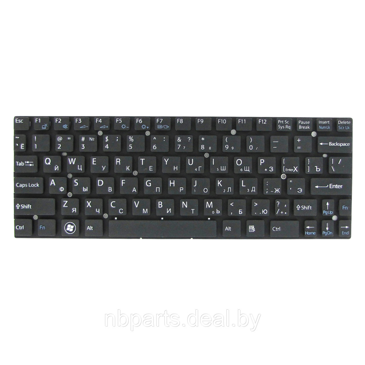 Клавиатура для ноутбука Sony SVT11, чёрная, RU