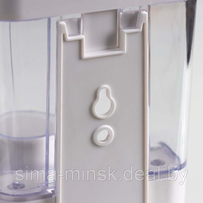 Диспенсер для антисептика/жидкого мыла, 700 мл, сенсорный, пластик, цвет белый - фото 7 - id-p220210272