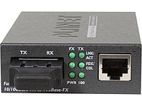 PLANET Technology Corporation FT-802S15 10/100TX -100Base-FX (SC) Single Mode Bridge Fiber Converter - 15KM