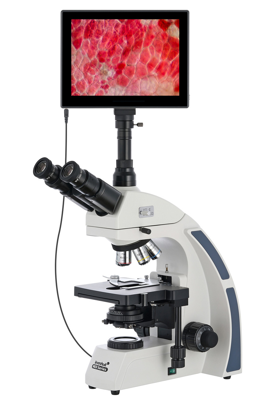 Микроскоп цифровой Levenhuk MED D40T LCD, тринокулярный - фото 1 - id-p106004507
