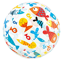 Мяч пляжный Intex 59040NP Lively Print 51 см (рыбки)