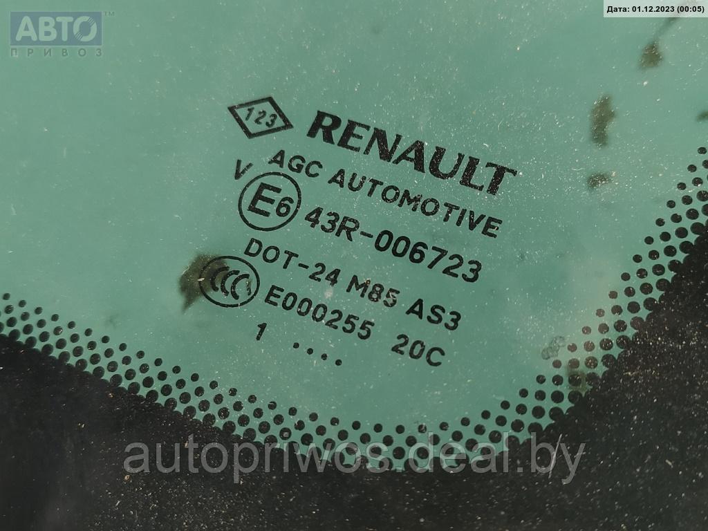 Стекло кузовное боковое заднее правое Renault Scenic 3 (2009-2015) - фото 2 - id-p191711226