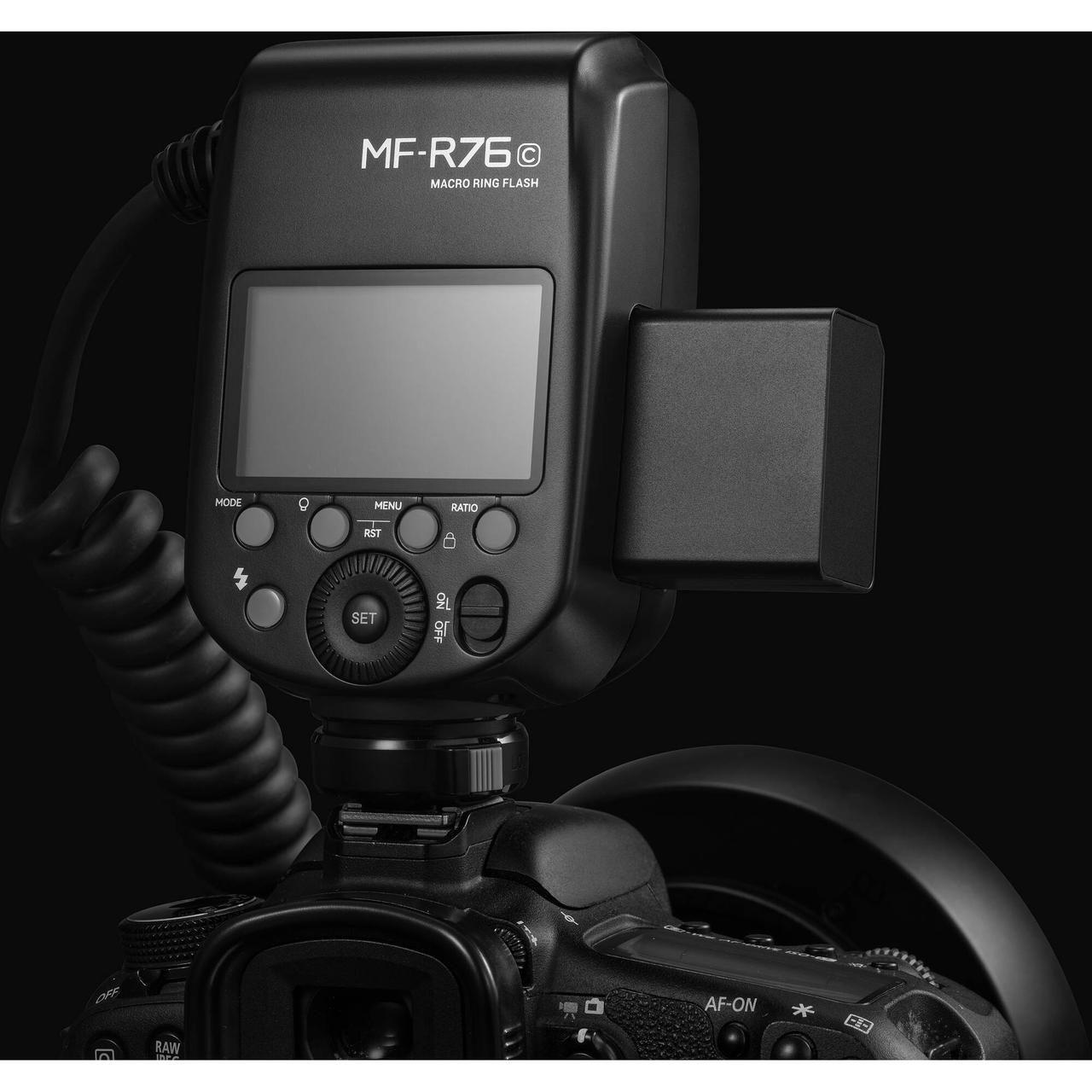 Вспышка для макросъемки Godox MF-R76C TTL для Canon - фото 7 - id-p220211901