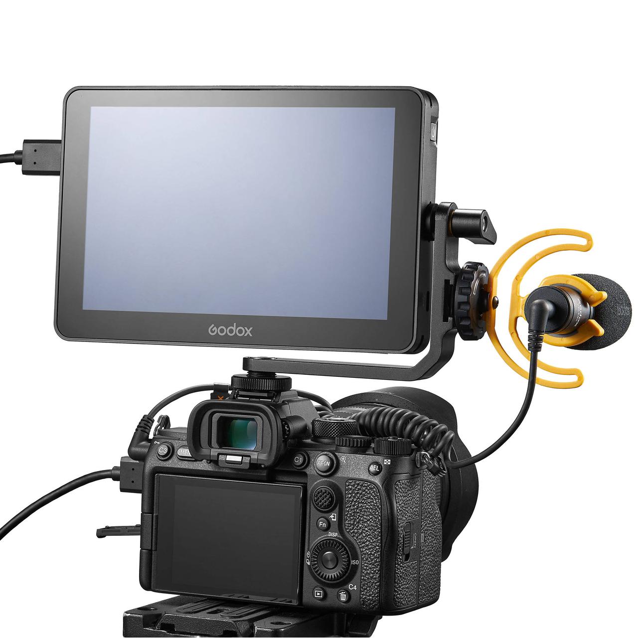 Видеомонитор Godox GM7S 7 4K HDMI накамерный - фото 9 - id-p220211943