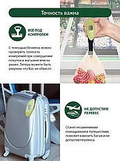 Безмен электронный / Весы багажные (Зелёный), фото 2
