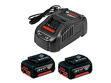 Комплект аккумулятор 18.0 В GBA18 V 2 шт. + зарядное устройство GAL1880CV