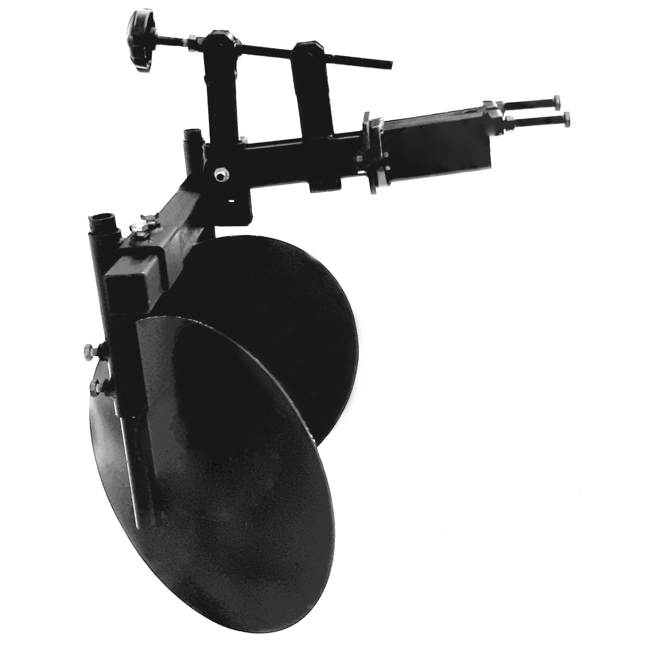 Окучник дисковый 360 мм ОД-01/75-1Р-МС со сцепкой для мотоблока Беларус МТЗ, фото 1