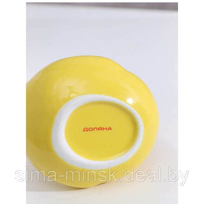 Дозатор для жидкого мыла Доляна «Уточка», 330 мл, цвет жёлтый - фото 3 - id-p220216772