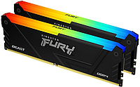 Модуль памяти 32Gb (2*16Gb) Kingston FURY Beast RGB (KF432C16BB12AK2/32)