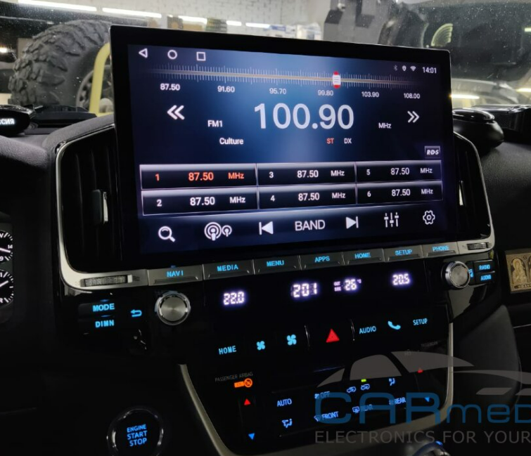 Штатная магнитола Toyota Land Cruiser 200 10.2015+ (для высоких комплектаций с круговым обзором) Android 11 - фото 5 - id-p93586969
