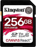 Карта памяти Kingston Canvas React SDR/256GB SDXC 256GB