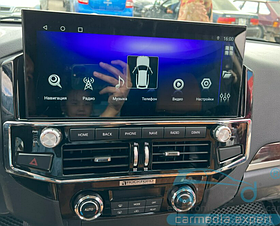 Штатная магнитола Mitsubishi Pajero IV 2006-2015 (V97/V93) поддержка Rockford(любые компл.) Android 12 6/128gb