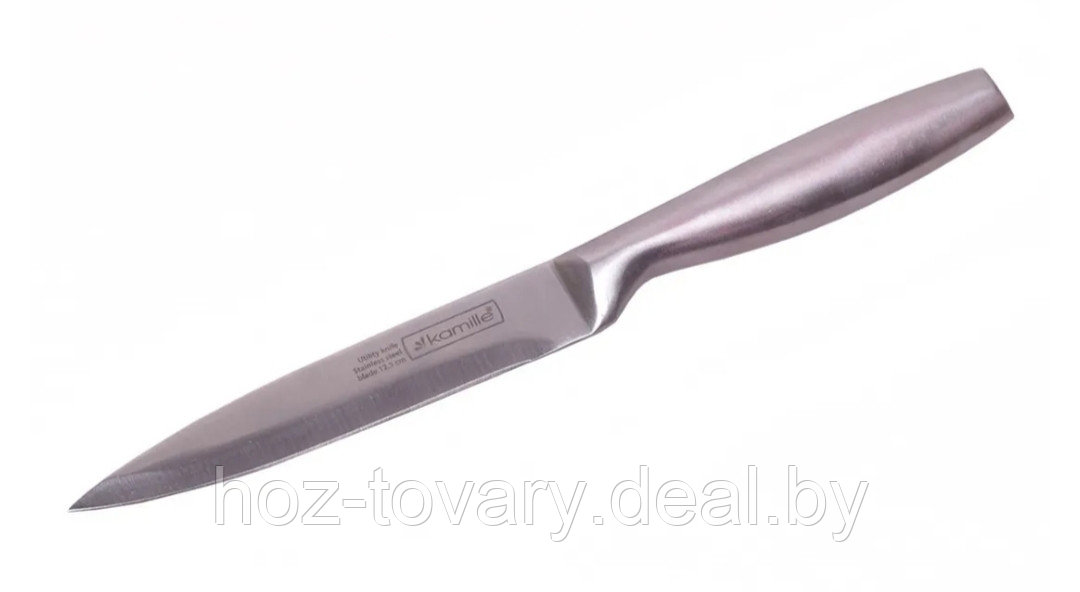 Нож кухонный универсальный Kamille 12.5 см арт. KM 5143 - фото 1 - id-p220220414