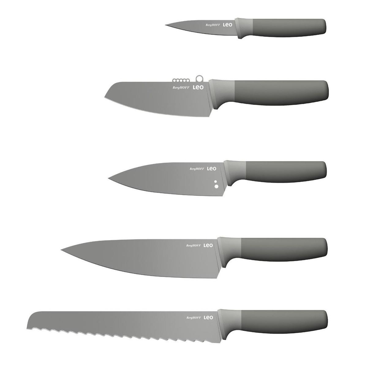 Berghoff 3950532 Набор ножей Leo Balance В цену товара входит доставка по г Минску Фирменная гарантия. - фото 3 - id-p220221050