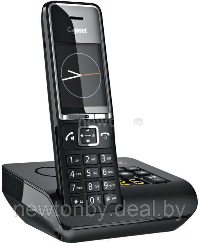 Радиотелефон Gigaset Comfort 550A RUS (черный) - фото 1 - id-p218501970
