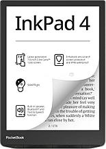 Электронная книга PocketBook 743G InkPad 4 (черный/серебристый)