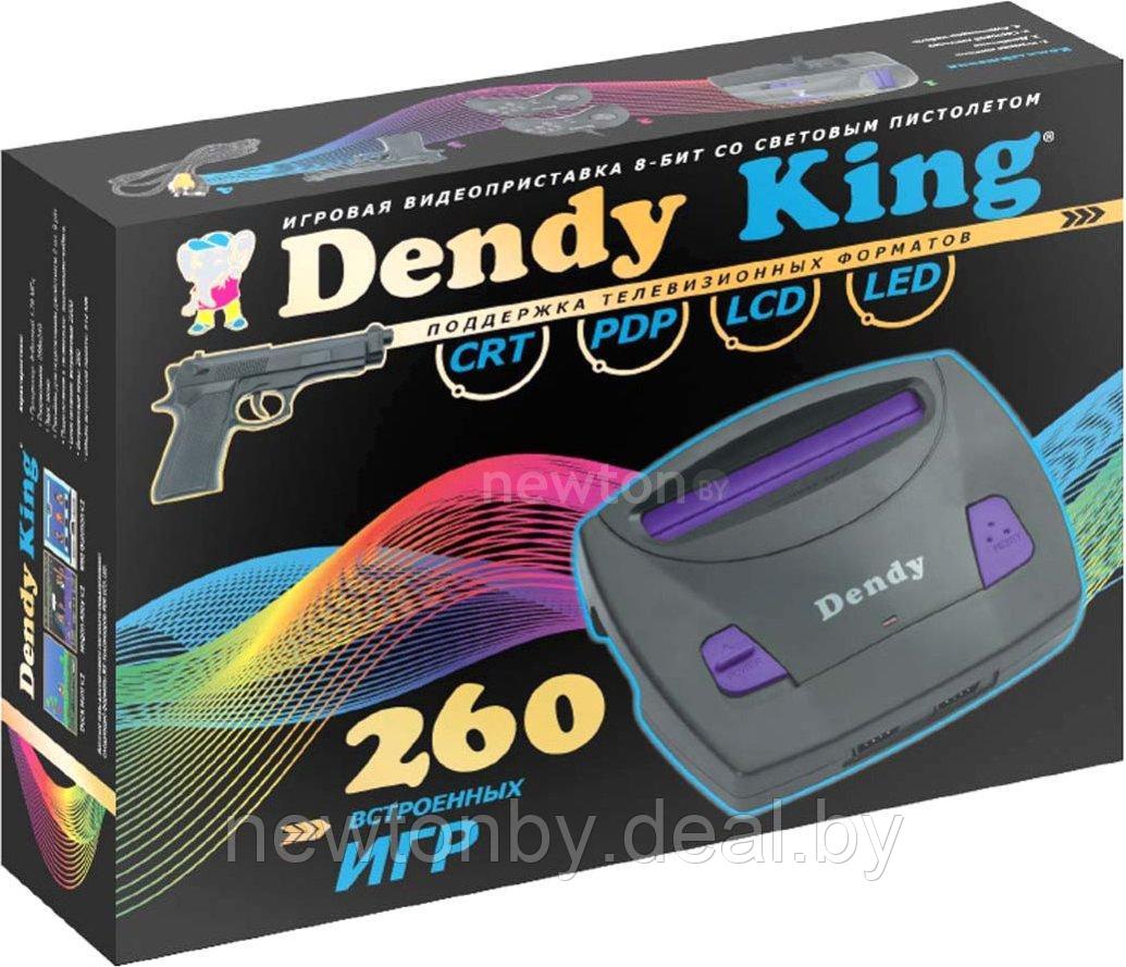Игровая приставка Dendy King (260 игр + световой пистолет) - фото 1 - id-p217619450