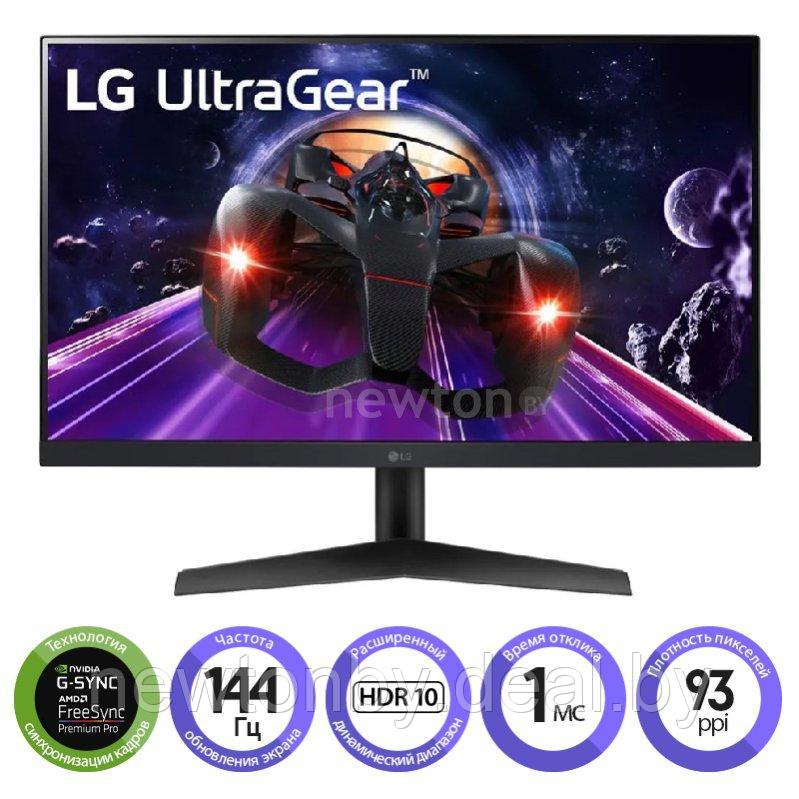 Игровой монитор LG UltraGear 24GN60R-B - фото 1 - id-p206987549