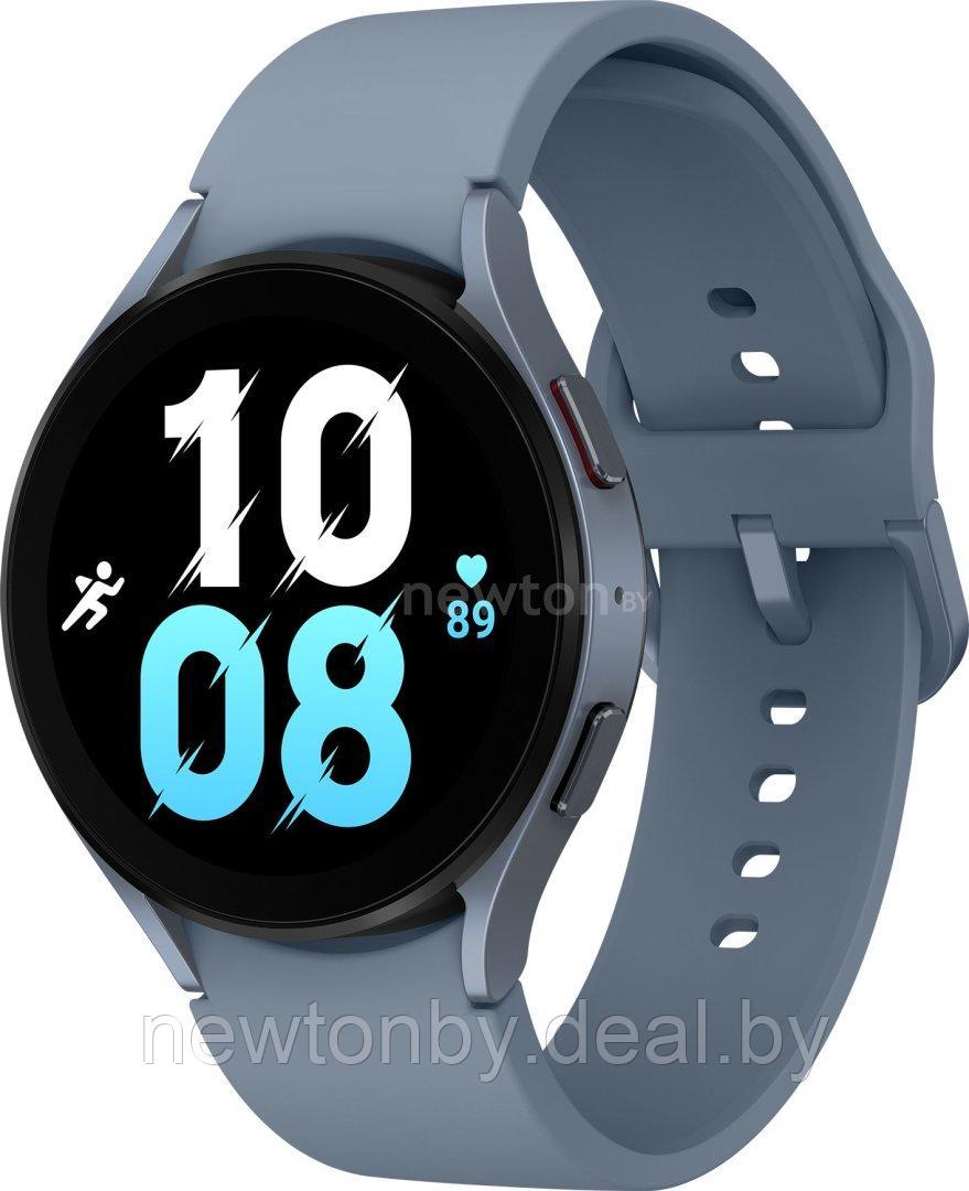 Умные часы Samsung Galaxy Watch 5 44 мм (дымчато-синий) - фото 1 - id-p214203991