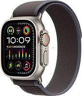Умные часы Apple Watch Ultra 2 LTE 49 мм (титановый корпус, титановый/черно-синий, нейлоновый ремешок размера