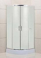 Душевой уголок BelBagno UNO-195-R-2-80-P-Cr (текстурное стекло)