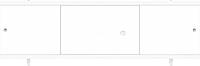 Фронтальный экран под ванну Метакам Монолит-М 158 ЭМN_006744 (белый)