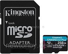 Карта памяти Kingston Canvas Go! Plus microSDXC 256GB (с адаптером)