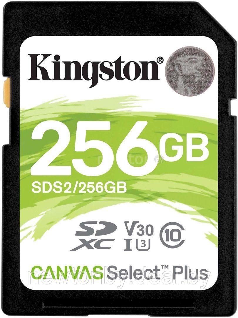 Карта памяти Kingston Canvas Select Plus SDXC 256GB - фото 1 - id-p214536706