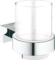 Стакан для зубной щетки и пасты Grohe Essentials Cube 40755001