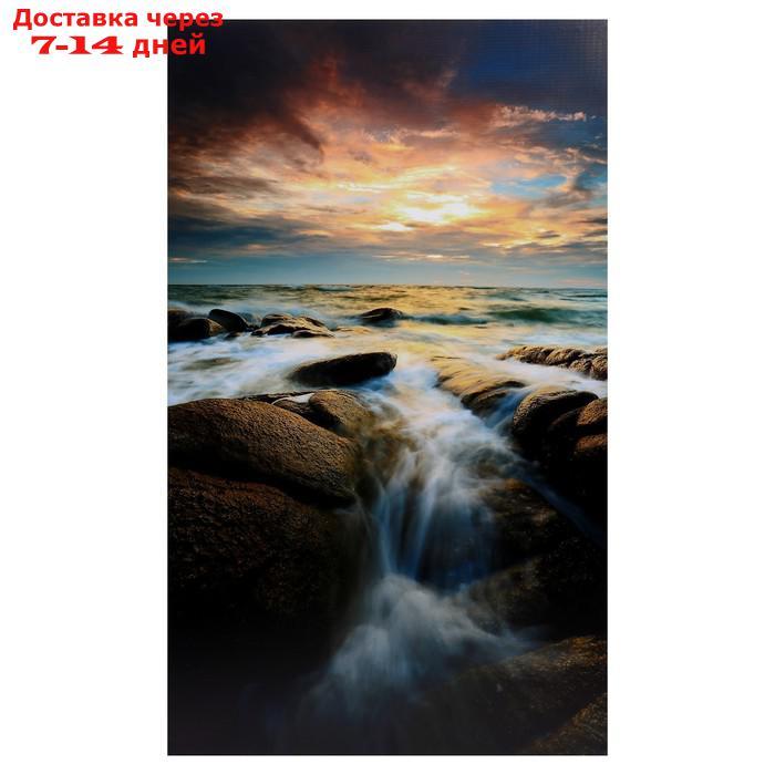 Картина-холст на подрамнике "Валуны" 60х100 см - фото 1 - id-p220214148